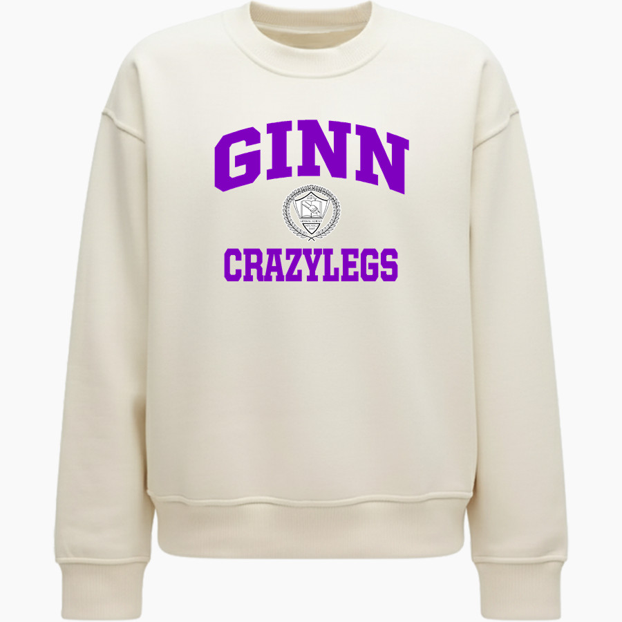 GINN ACADEMY CRAZYLEGS <span class="pdp-name-mascot">GINN CRAZYLEGS</span> lululemon Women's Steady State Oversized Crew