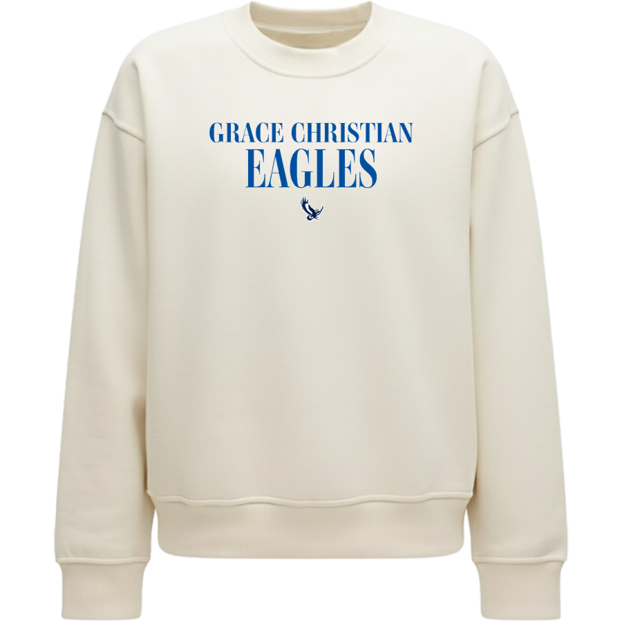 Grace Christian Academy EAGLES <span class="pdp-name-mascot">CLEAR LAKE CHRISTIAN EAGLES</span> lululemon Women's Steady State Oversized Crew