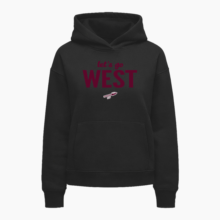 WEST HIGH SCHOOL WAHAWKS <span class="pdp-name-mascot">WEST WAHAWKS</span> lululemon Women's Steady State Oversized Hoodie