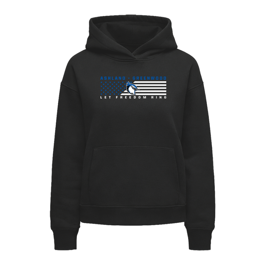 ASHLAND-GREENWOOD HIGH SCHOOL BLUEJAYS <span class="pdp-name-mascot">ASHLAND - GREENWOOD BLUEJAYS</span> lululemon Women's Steady State Oversized Hoodie