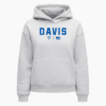 DAVIS SENIOR HIGH SCHOOL BLUE DEVILS <span class="pdp-name-mascot">DAVIS BLUE DEVILS</span> lululemon Women's Steady State Oversized Hoodie Front Thumbnail