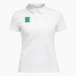 Notre Dame College Prep The Official Online Store <span class="pdp-name-mascot">Notre Dame Dons</span> lululemon Women's Quick Dry Short-Sleeve Polo Front Thumbnail