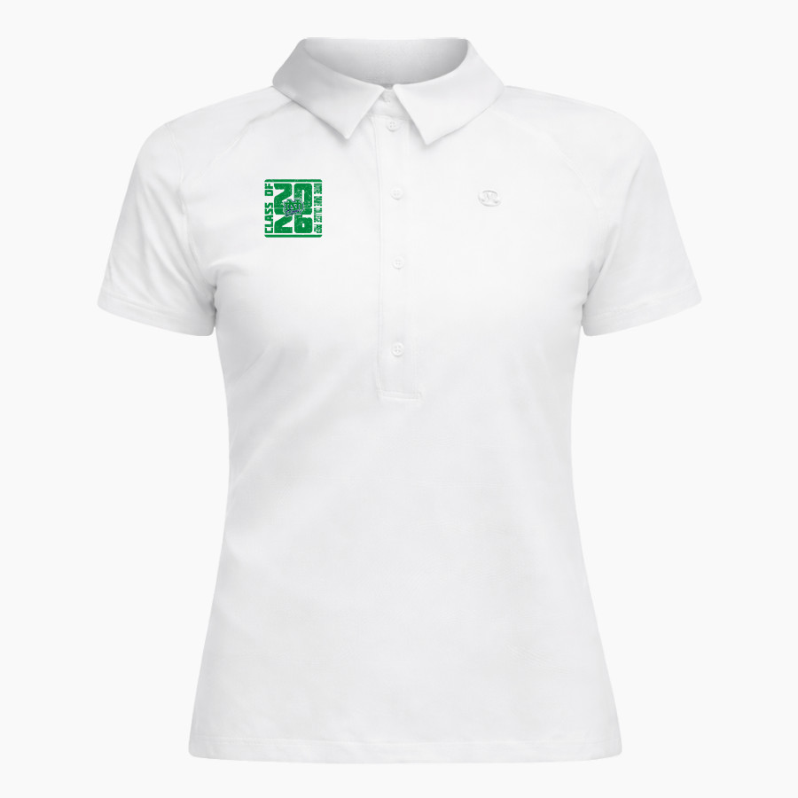Notre Dame College Prep The Official Online Store <span class="pdp-name-mascot">Notre Dame Dons</span> lululemon Women's Quick Dry Short-Sleeve Polo