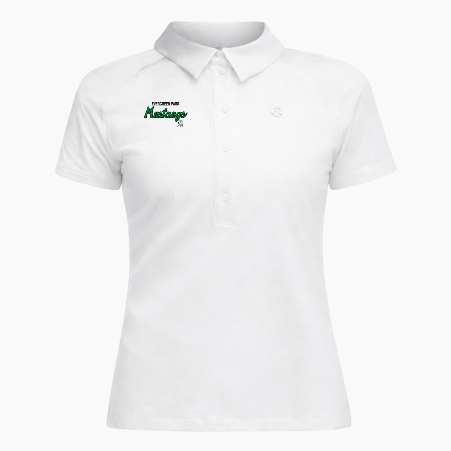 EVERGREEN PARK HIGH SCHOOL MUSTANGS <span class="pdp-name-mascot">EVERGREEN PARK MUSTANGS</span> lululemon Women's Quick Dry Short-Sleeve Polo