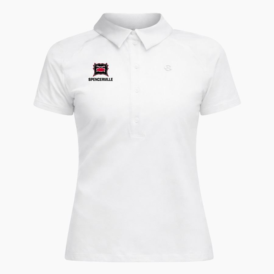 SPENCERVILLE HIGH SCHOOL BEARCATS <span class="pdp-name-mascot">SPENCERVILLE BEARCATS</span> lululemon Women's Quick Dry Short-Sleeve Polo