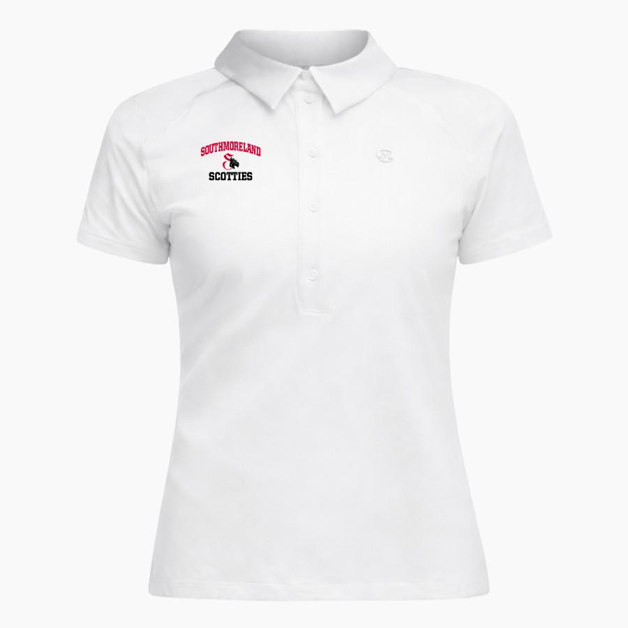 SOUTHMORELAND HIGH SCHOOL SCOTTIES <span class="pdp-name-mascot">SOUTHMORELAND SCOTTIES</span> lululemon Women's Quick Dry Short-Sleeve Polo