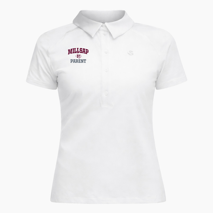 MILLSAP HIGH SCHOOL BULLDOGS <span class="pdp-name-mascot">MILLSAP BULLDOGS</span> lululemon Women's Quick Dry Short-Sleeve Polo