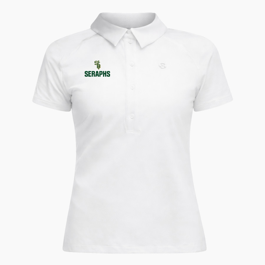 SAINT BONAVENTURE HIGH SCHOOL SERAPHS <span class="pdp-name-mascot">SAINT BONAVENTURE SERAPHS</span> lululemon Women's Quick Dry Short-Sleeve Polo