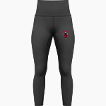 Chaffee Red Devils <span class="pdp-name-mascot">Chaffee Schools Red Devils</span> lululemon Women's Wunder Train HR Tight 25in Front Thumbnail