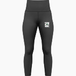 Calvary Christian Spartans <span class="pdp-name-mascot">Calvary Christian Spartans</span> lululemon Women's Wunder Train HR Tight 25in Front Thumbnail
