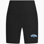 CONFLUENCE PREPARATORY ACADEMY TITANS lululemon Women's Wunder 6in Training Short Front Thumbnail