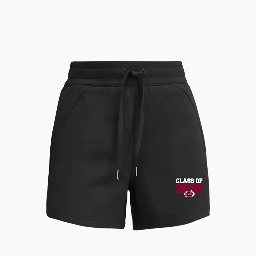 LOWELL HIGH SCHOOL RED DEVILS <span class="pdp-name-mascot">LOWELL RED DEVILS</span> lululemon Women's Scuba High-Rise 5in Short