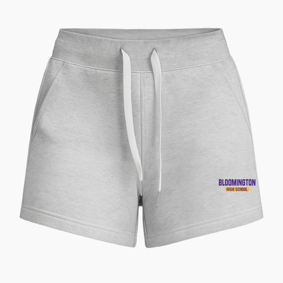 BLOOMINGTON HIGH SCHOOL PURPLE RAIDERS <span class="pdp-name-mascot">BLOOMINGTON PURPLE RAIDERS</span> lululemon Women's Scuba High-Rise 5in Short