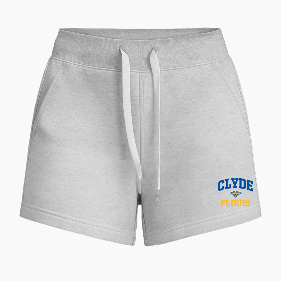 CLYDE HIGH SCHOOL FLIERS <span class="pdp-name-mascot">CLYDE FLIERS</span> lululemon Women's Scuba High-Rise 5in Short