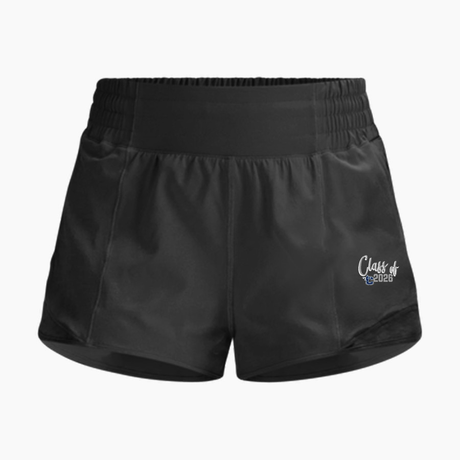 CELESTE HIGH SCHOOL BLUE DEVILS <span class="pdp-name-mascot">CELESTE BLUE DEVILS</span> lululemon Women's Hotty Hot Hi-Rise Lined Short 2.5in