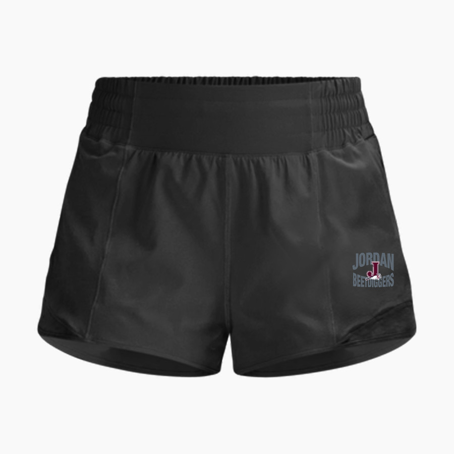 JORDAN HIGH SCHOOL BEETDIGGERS <span class="pdp-name-mascot">JORDAN BEETDIGGERS</span> lululemon Women's Hotty Hot Hi-Rise Lined Short 2.5in