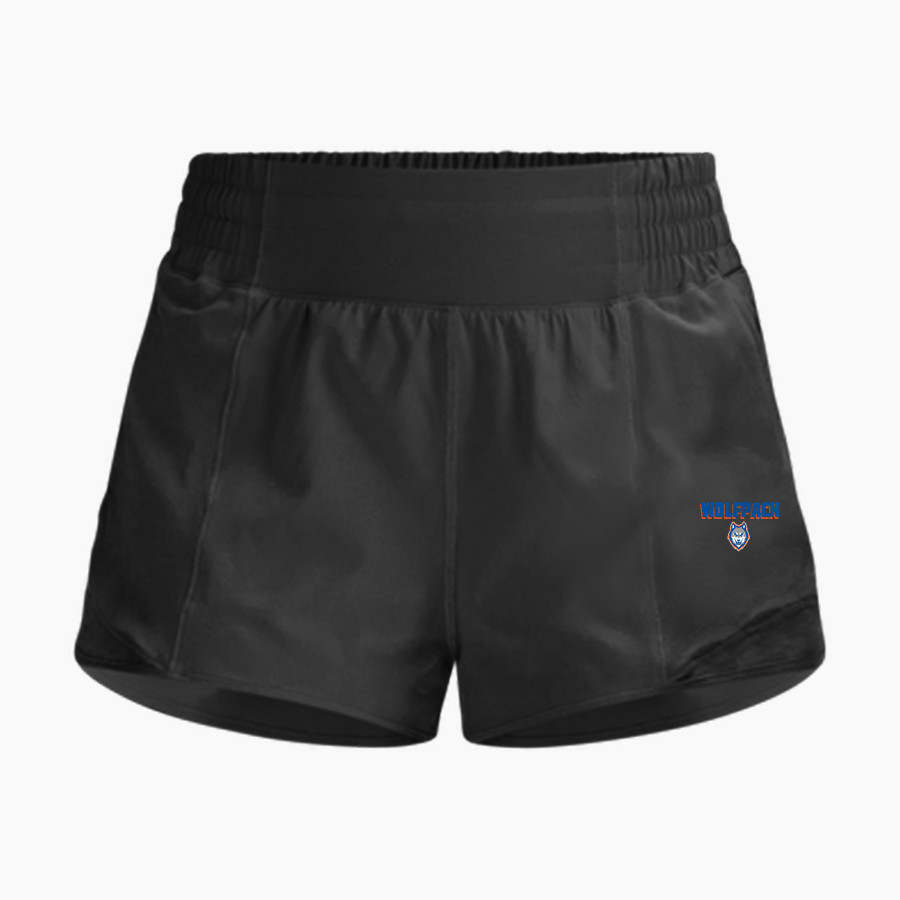 SAINT JOSEPH'S CATHOLIC ACADEMY <span class="pdp-name-mascot">SAINT JOSEPHS Wolves</span> lululemon Women's Hotty Hot Hi-Rise Lined Short 2.5in