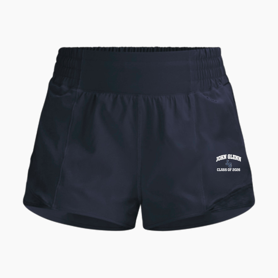 John Glenn Bobcats lululemon Women's Hotty Hot Hi-Rise Lined Short 2.5in