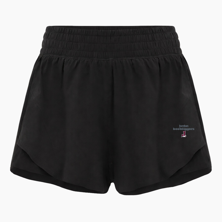 JORDAN HIGH SCHOOL BEETDIGGERS <span class="pdp-name-mascot">JORDAN BEETDIGGERS</span> lululemon Women's Shake It Out High-Rise Running Short 2.5in