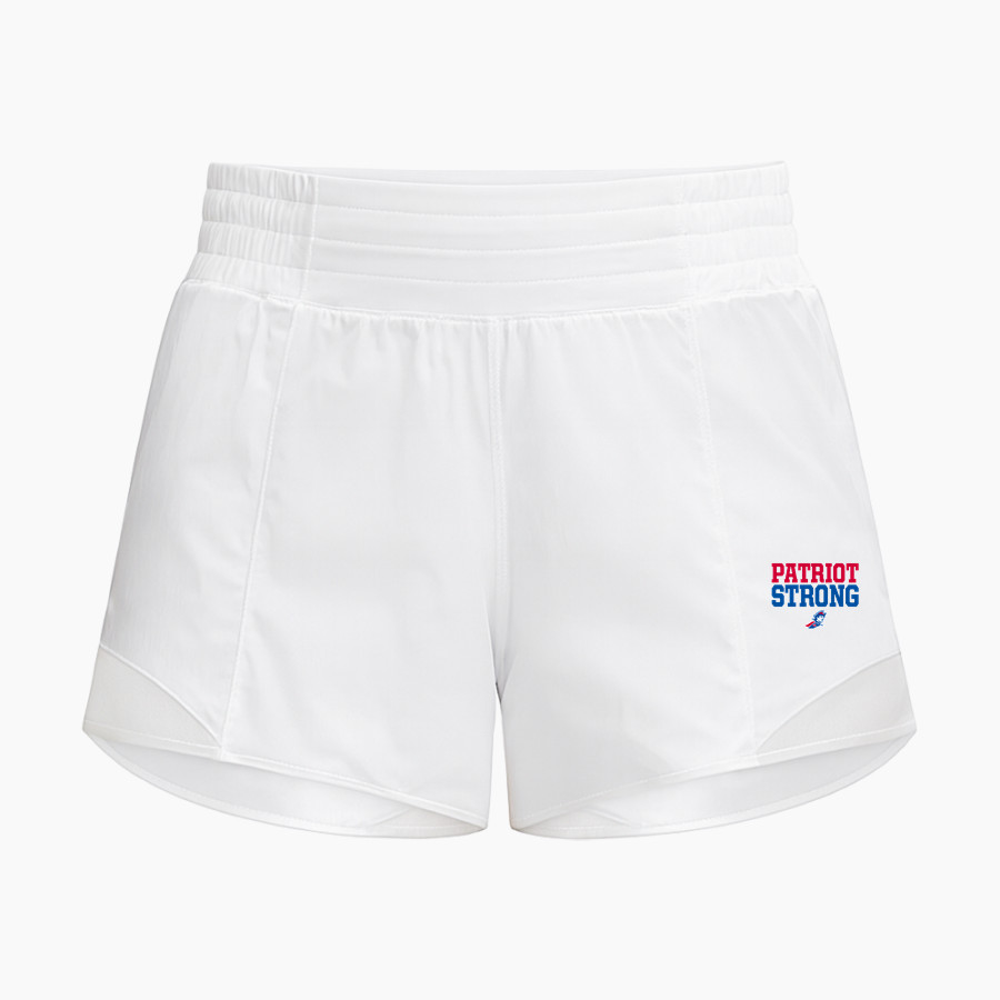 JAY COUNTY HIGH SCHOOL PATRIOTS lululemon Women's Hotty Hot High-Rise Short 4in Lined