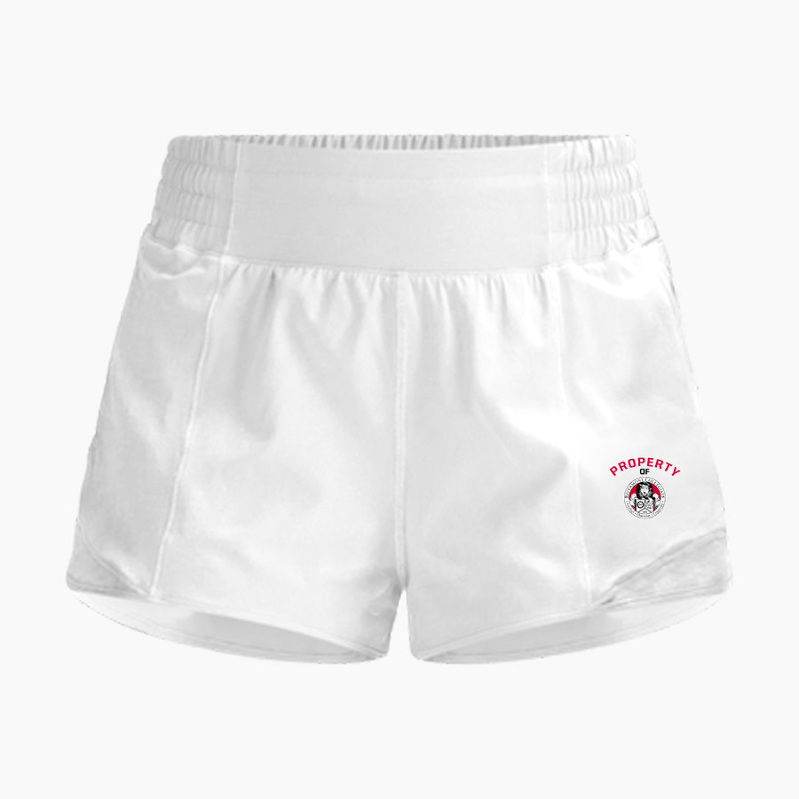 Rivermont Collegiate Lions lululemon Women's Hotty Hot Hi-Rise Lined Short 2.5in