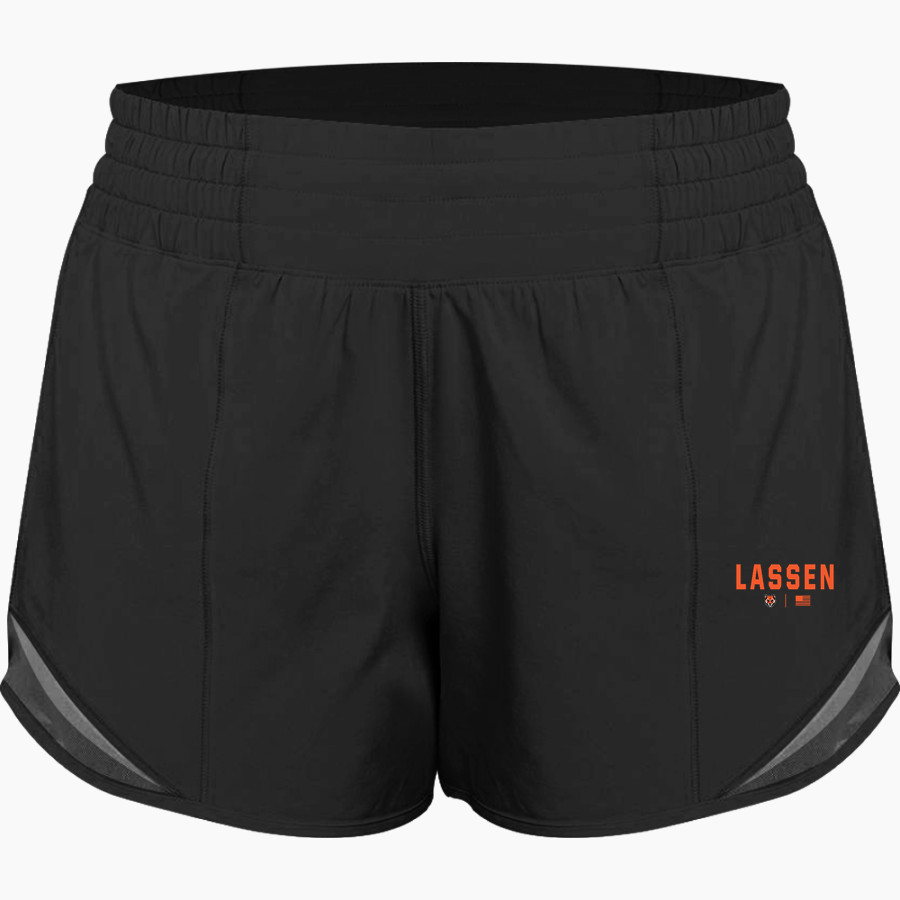 Lassen Community College Cougars <span class="pdp-name-mascot">Lassen Community College Cougars</span> lululemon Women's Hotty Hot High Rise Short 4in Lined