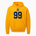 HASTINGS HIGH SCHOOL SAXONS <span class="pdp-name-mascot">HASTINGS SAXONS</span> MV Sport Men's Fundamental Fleece Hoodie Front Thumbnail