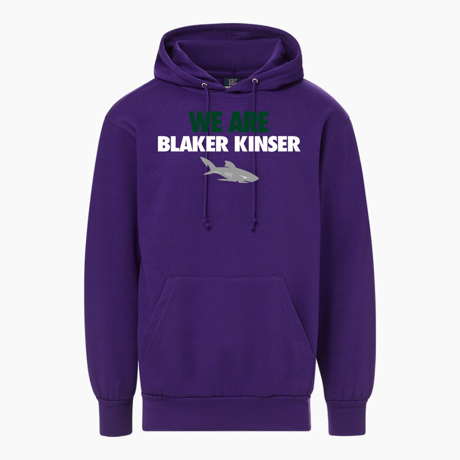 Blaker Kinser Sharks <span class="pdp-name-mascot">Blaker Kinser Sharks</span> MV Sport Men's Fundamental Fleece Hoodie