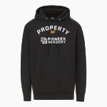 PIONEER ACADEMY EAGLES MV Sport Men's Fundamental Fleece Hoodie Front Thumbnail