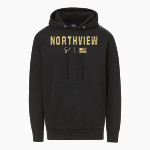 Northview Falcons <span class="pdp-name-mascot">Northview Middle School Falcons</span> MV Sport Men's Fundamental Fleece Hoodie Front Thumbnail