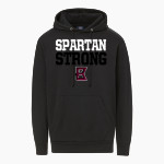 BERTHOUD HIGH SCHOOL SPARTANS MV Sport Men's Fundamental Fleece Hoodie Front Thumbnail