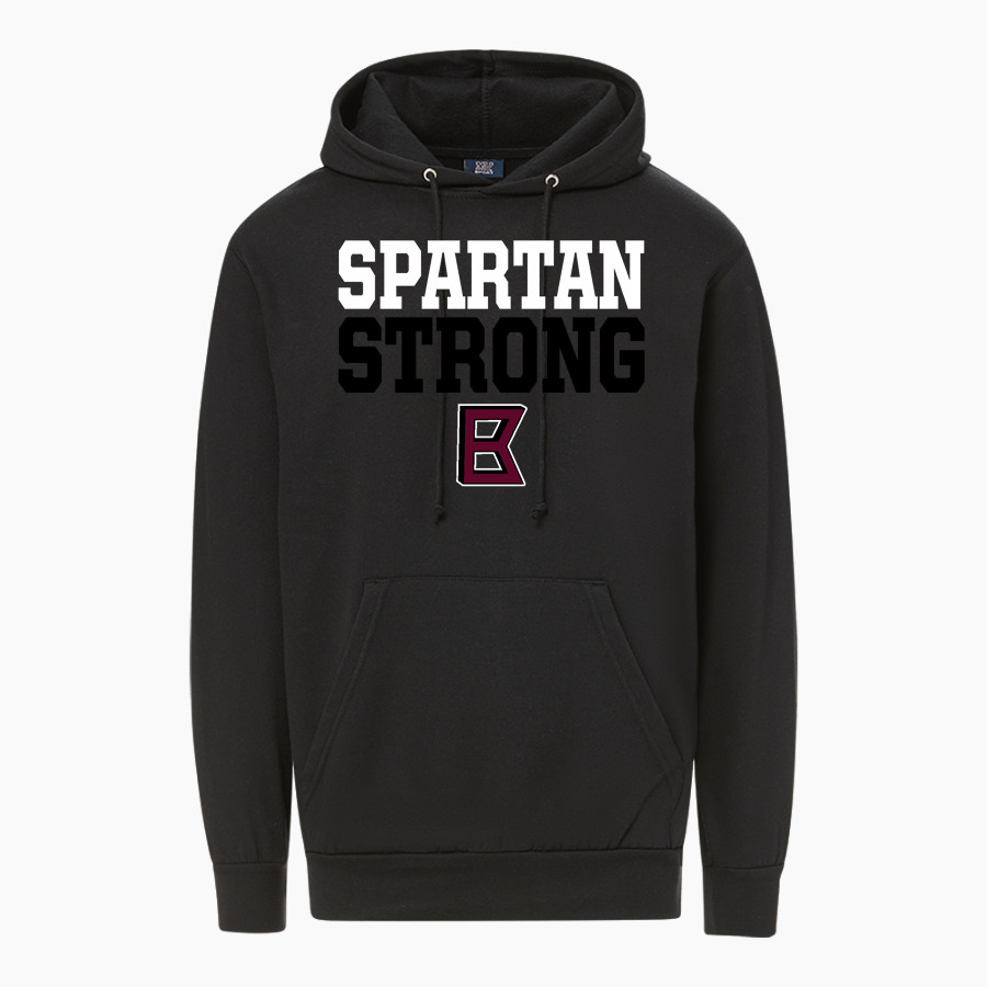 BERTHOUD HIGH SCHOOL SPARTANS MV Sport Men's Fundamental Fleece Hoodie