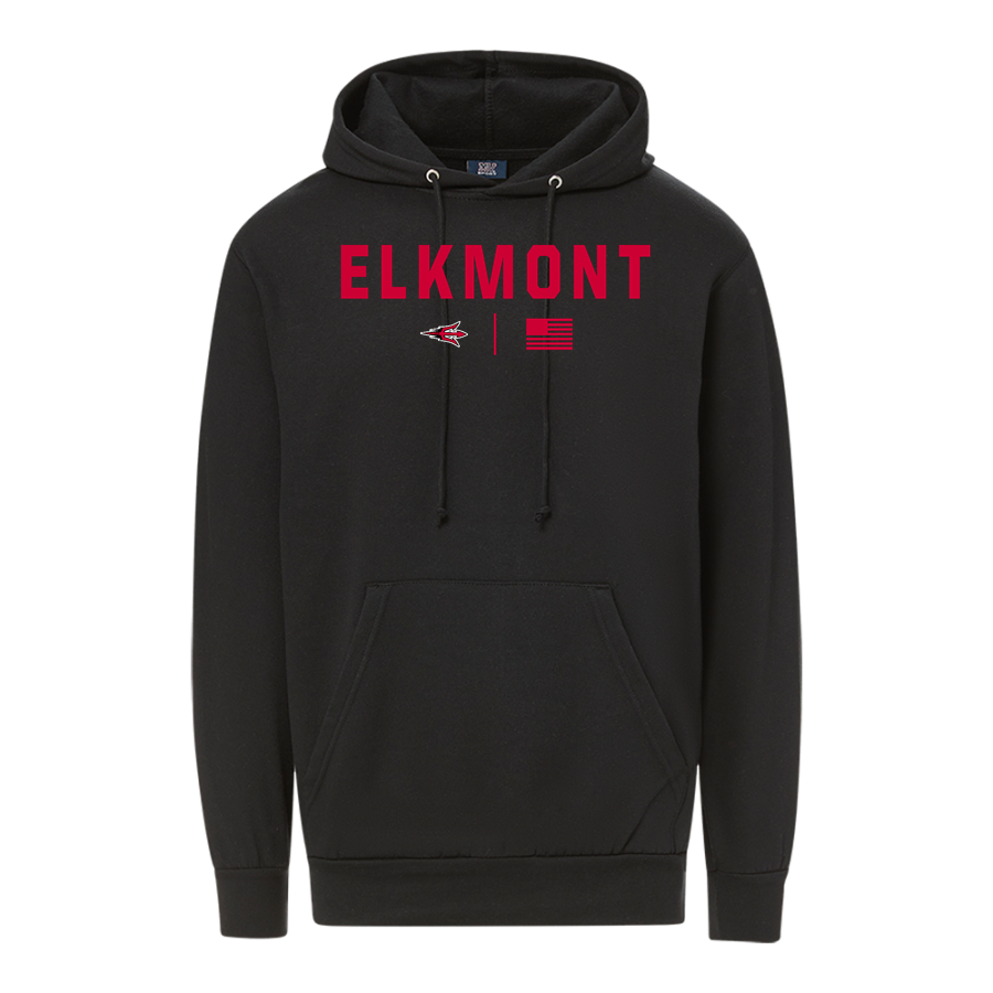 ELKMONT HIGH SCHOOL RED DEVILS <span class="pdp-name-mascot">ELKMONT RED DEVILS</span> MV Sport Men's Fundamental Fleece Hoodie