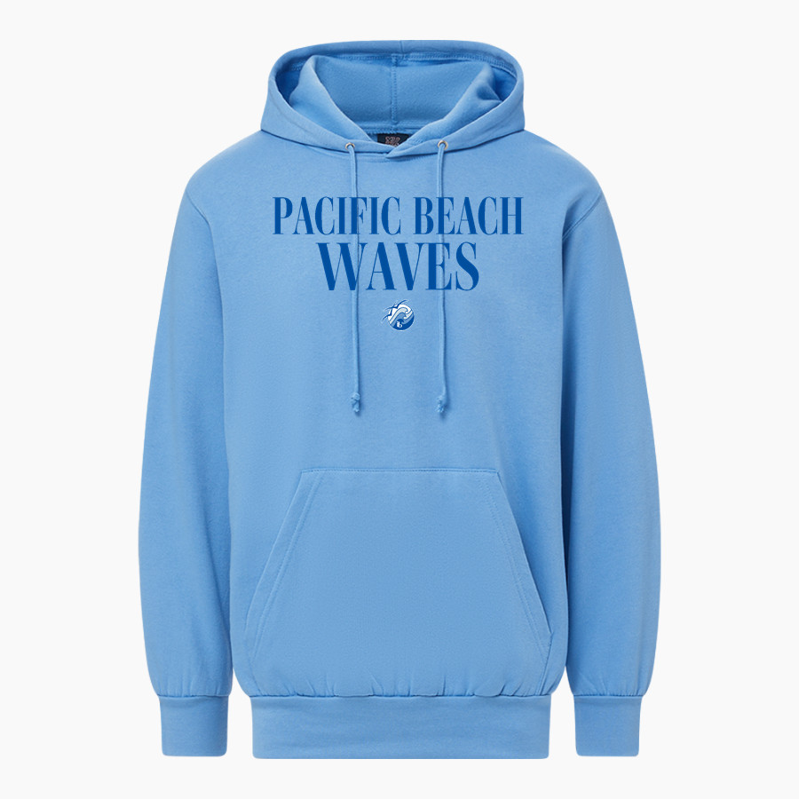Pacific Beach Waves Online Store <span class="pdp-name-mascot">Pacific Beach Waves</span> MV Sport Men's Fundamental Fleece Hoodie