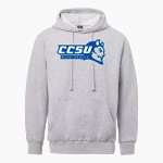 CCSU Blue Devils MV Sport Men's Fundamental Fleece Hoodie Front Thumbnail