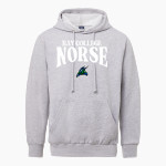 Bay College Norse MV Sport Men's Fundamental Fleece Hoodie Front Thumbnail