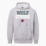 VAN NUYS HIGH SCHOOL WOLVES MV Sport Men's Fundamental Fleece Hoodie Front Thumbnail