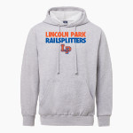 Lincoln Park Railsplitters <span class="pdp-name-mascot">Lincoln Park Railsplitters</span> MV Sport Men's Fundamental Fleece Hoodie Front Thumbnail