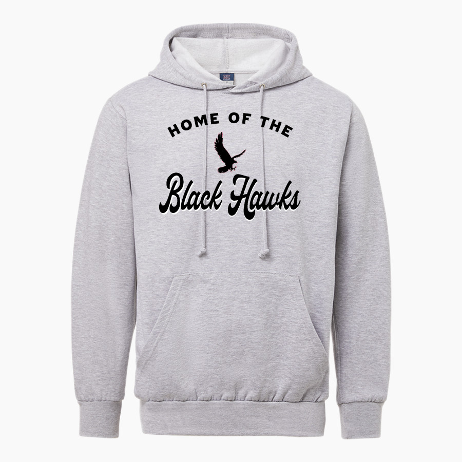 NORTH BUNCOMBE HIGH SCHOOL BLACK HAWKS MV Sport Men's Fundamental Fleece Hoodie