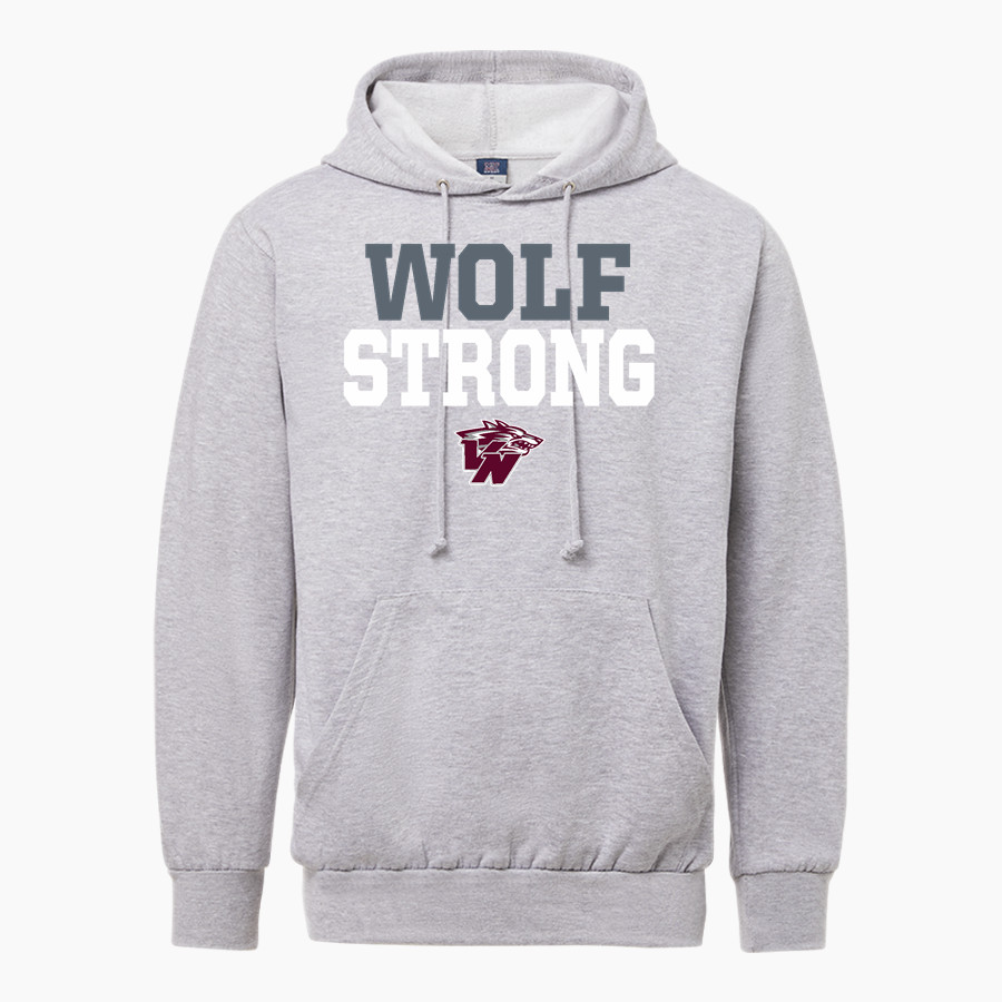 VAN NUYS HIGH SCHOOL WOLVES MV Sport Men's Fundamental Fleece Hoodie