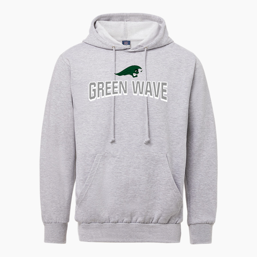 Greenville Green Wave official sideline store <span class="pdp-name-mascot">Greenville Green Wave</span> MV Sport Men's Fundamental Fleece Hoodie