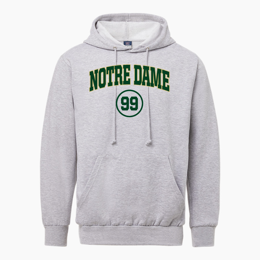 NOTRE DAME HIGH SCHOOL GREEN KNIGHTS MV Sport Men's Fundamental Fleece Hoodie