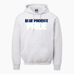 STEM Innovation Academy of the Oranges we rise together <span class="pdp-name-mascot">STEM Phoenix</span> MV Sport Men's Fundamental Fleece Hoodie Front Thumbnail
