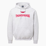 LAS PLUMAS HIGH SCHOOL THUNDERBIRDS <span class="pdp-name-mascot">LAS PLUMAS THUNDERBIRDS</span> MV Sport Men's Fundamental Fleece Hoodie Front Thumbnail