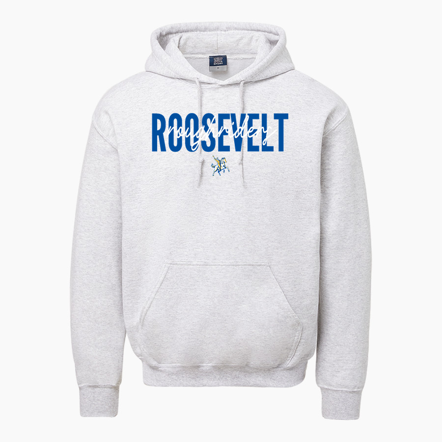 ROOSEVELT HIGH SCHOOL ROUGHRIDERS MV Sport Men's Fundamental Fleece Hoodie