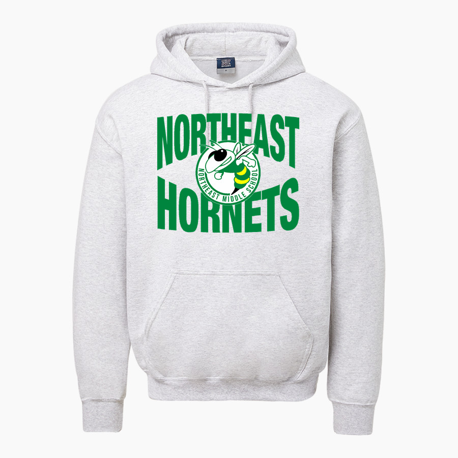 Northeast Hornets MV Sport Men's Fundamental Fleece Hoodie