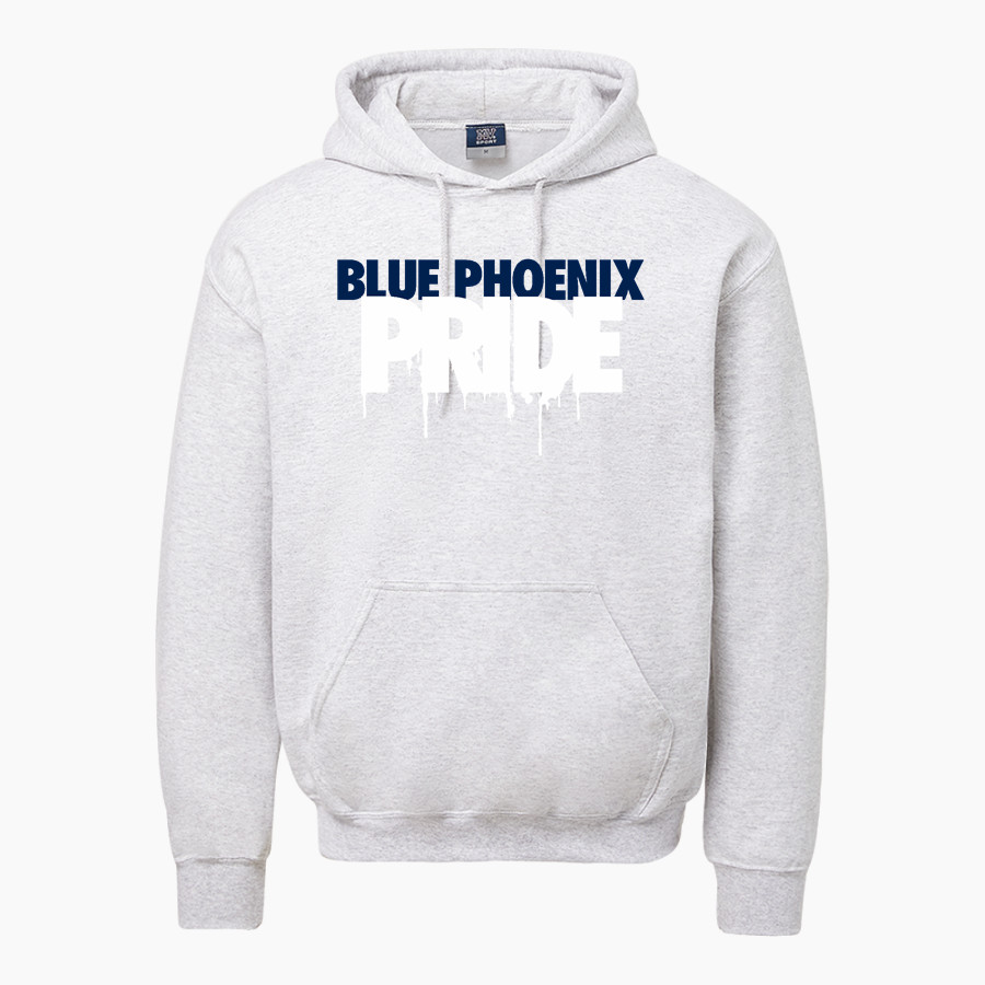 STEM Innovation Academy of the Oranges we rise together <span class="pdp-name-mascot">STEM Phoenix</span> MV Sport Men's Fundamental Fleece Hoodie