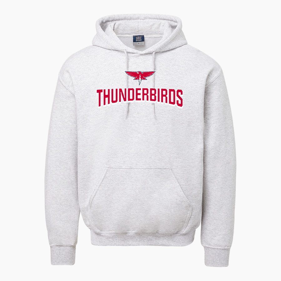 LAS PLUMAS HIGH SCHOOL THUNDERBIRDS <span class="pdp-name-mascot">LAS PLUMAS THUNDERBIRDS</span> MV Sport Men's Fundamental Fleece Hoodie