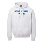 Mount St. Mary Academy believe in the boom <span class="pdp-name-mascot">Mount Saint Mary Academy Thunder</span> MV Sport Men's Fundamental Fleece Hoodie Front Thumbnail