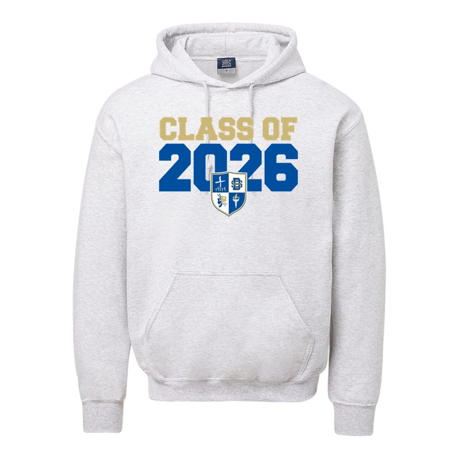 Divine Savior Academy Sharks <span class="pdp-name-mascot">Divine Savior Sharks</span> MV Sport Men's Fundamental Fleece Hoodie